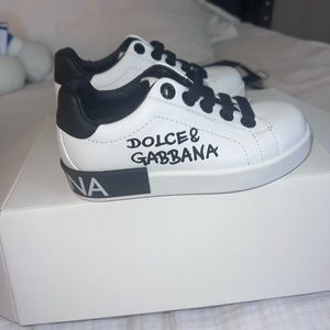 Toddler Dolce and Gabbana Tennis Shoes , Comes with original Box and Dust Bag